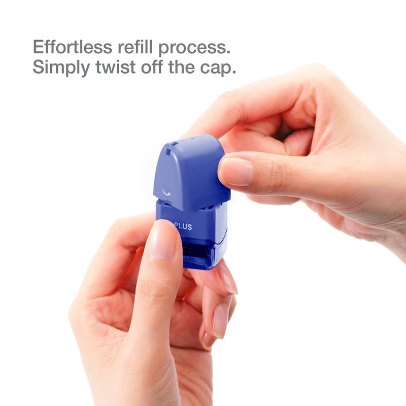 Plus Guard Your ID Identity Protection Stamp Roller, Deluxe Multi-Color 4-Pack - Image 4